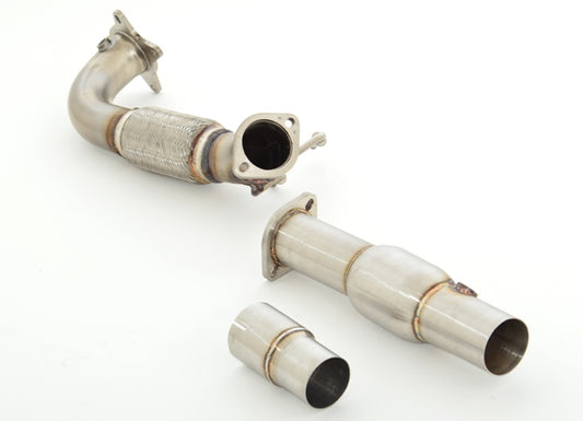 Friedrich Motorsport 76mm Downpipe mit 200 Zellen Sport-Kat. VW Golf VI R Allrad