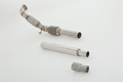 Friedrich Motorsport 76mm Downpipe mit 200 Zellen HJS Sport-Kat. Edelstahl