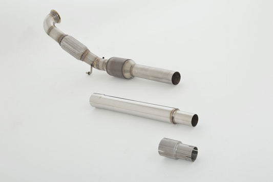 Friedrich Motorsport 76mm Downpipe mit 200 Zellen HJS Sport-Kat. Edelstahl