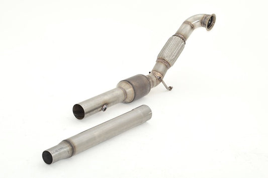 Friedrich Motorsport 76mm Downpipe mit 200 Zellen HJS Sport-Kat. VW Beetle 5C und Cabrio
