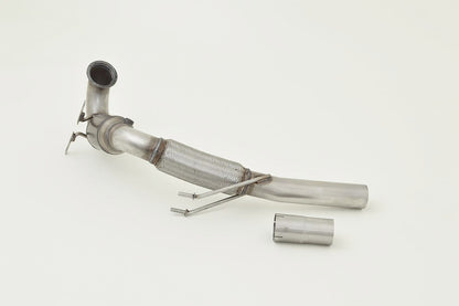 Friedrich Motorsport 76mm Downpipe mit Sport-Kat. Edelstahl