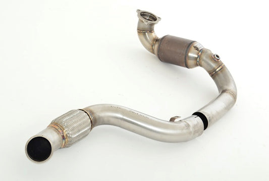 Friedrich Motorsport 76mm Downpipe mit 200 Zellen HJS Sport-Kat. Edelstahl