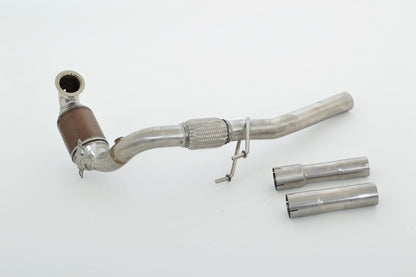 Friedrich Motorsport 63.5mm Downpipe mit HJS Sport-Kat. Edelstahl