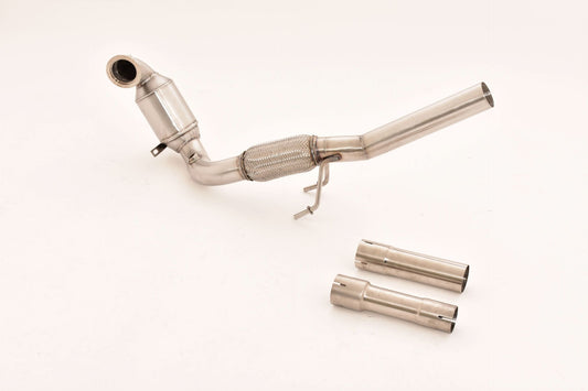 Friedrich Motorsport 63.5mm Downpipe mit Sport-Kat. Edelstahl