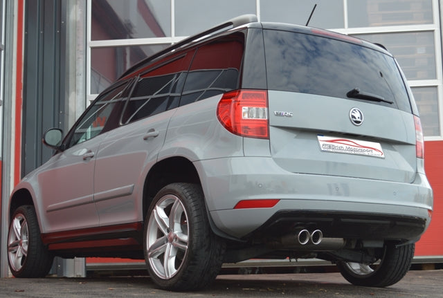 Friedrich Motorsport 76mm Anlage Skoda Yeti 5L