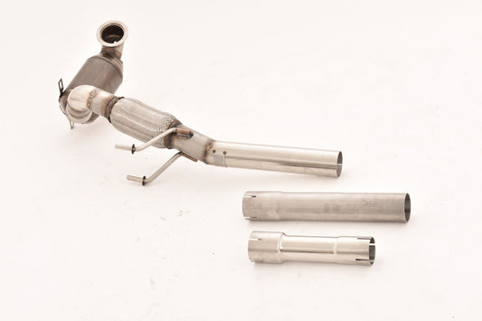 Friedrich Motorsport 63.5mm Downpipe mit HJS Sport-Kat. Edelstahl