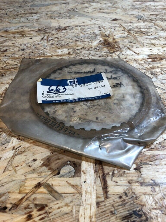 Original GM Opel Ascona Vectra Zahnkrans Kupplungsscheibe Neu