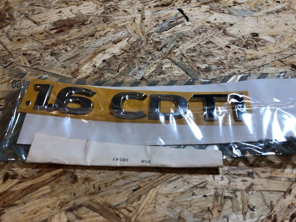 Original GM Opel Emblem 1.6 CDTI *NEU*