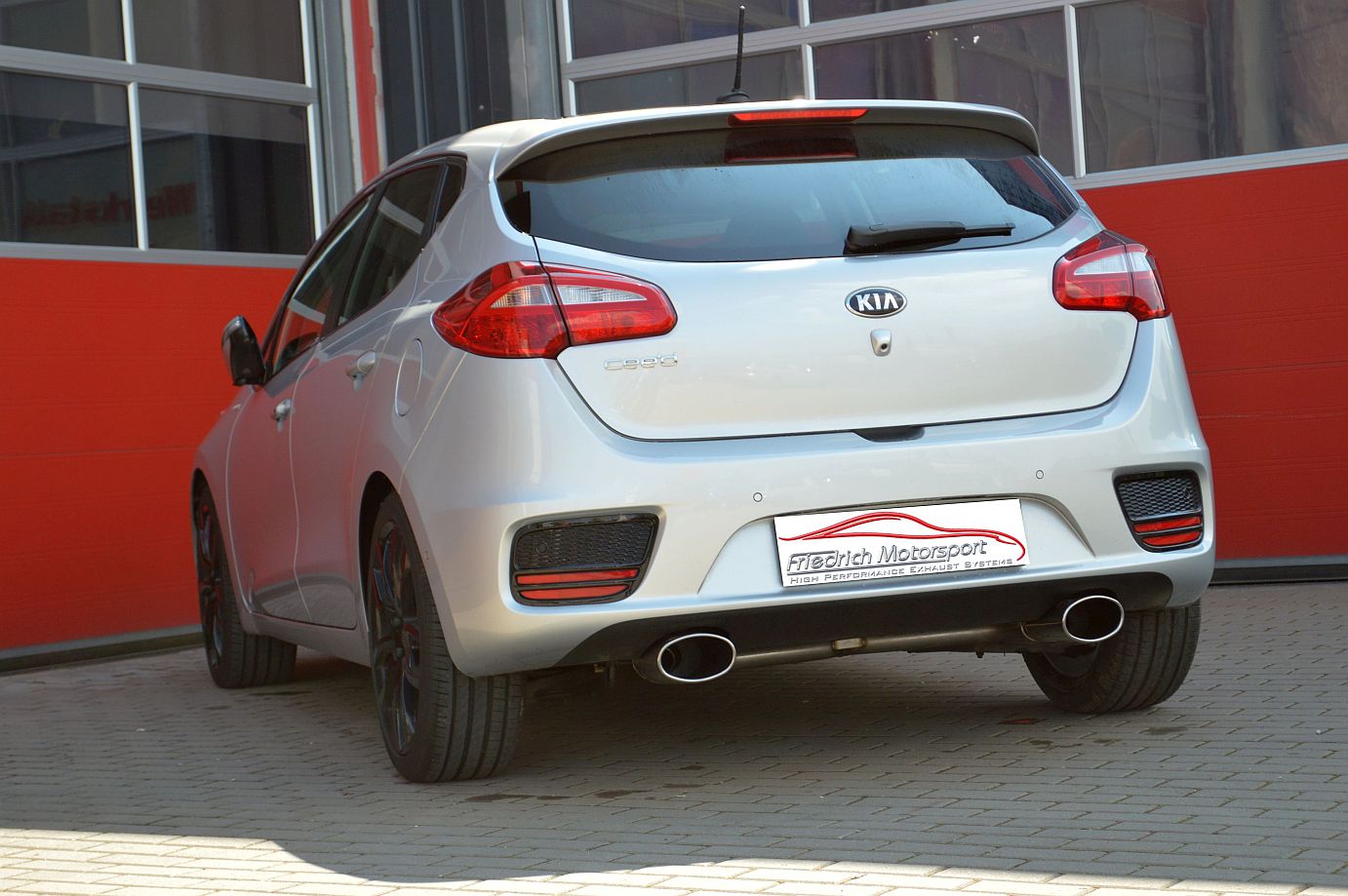 Friedrich Motorsport Gr.A Duplexanlage KIA Cee d und Pro Cee d (JD)