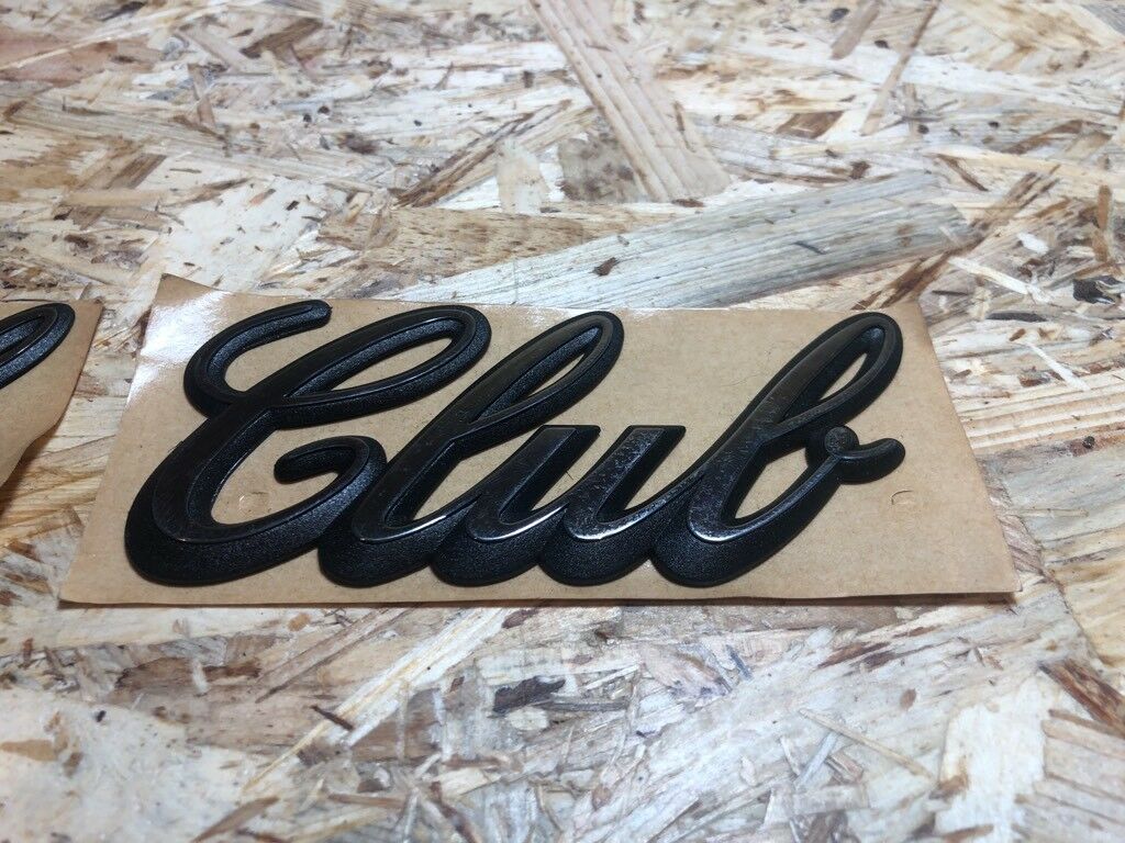 Original GM Opel Astra F Club Emblem Schriftzug Neu