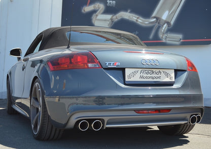 Friedrich Motorsport 3 Zoll (76mm) Duplexanlage Audi TTS 8J Quattro