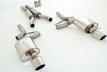 Friedrich Motorsport 2x76mm Duplex-Anlage Audi RS6 4F Quattro