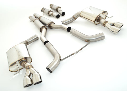 Friedrich Motorsport 2x76mm Duplex-Anlage Audi S6 4F Quattro