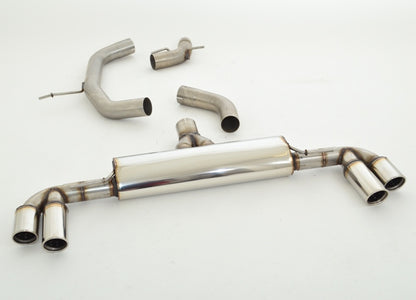 Friedrich Motorsport 76mm Duplex-Anlage Audi TT 8J Frontantrieb