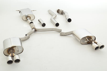 Friedrich Motorsport 76mm Duplex-Anlage Edelstahl