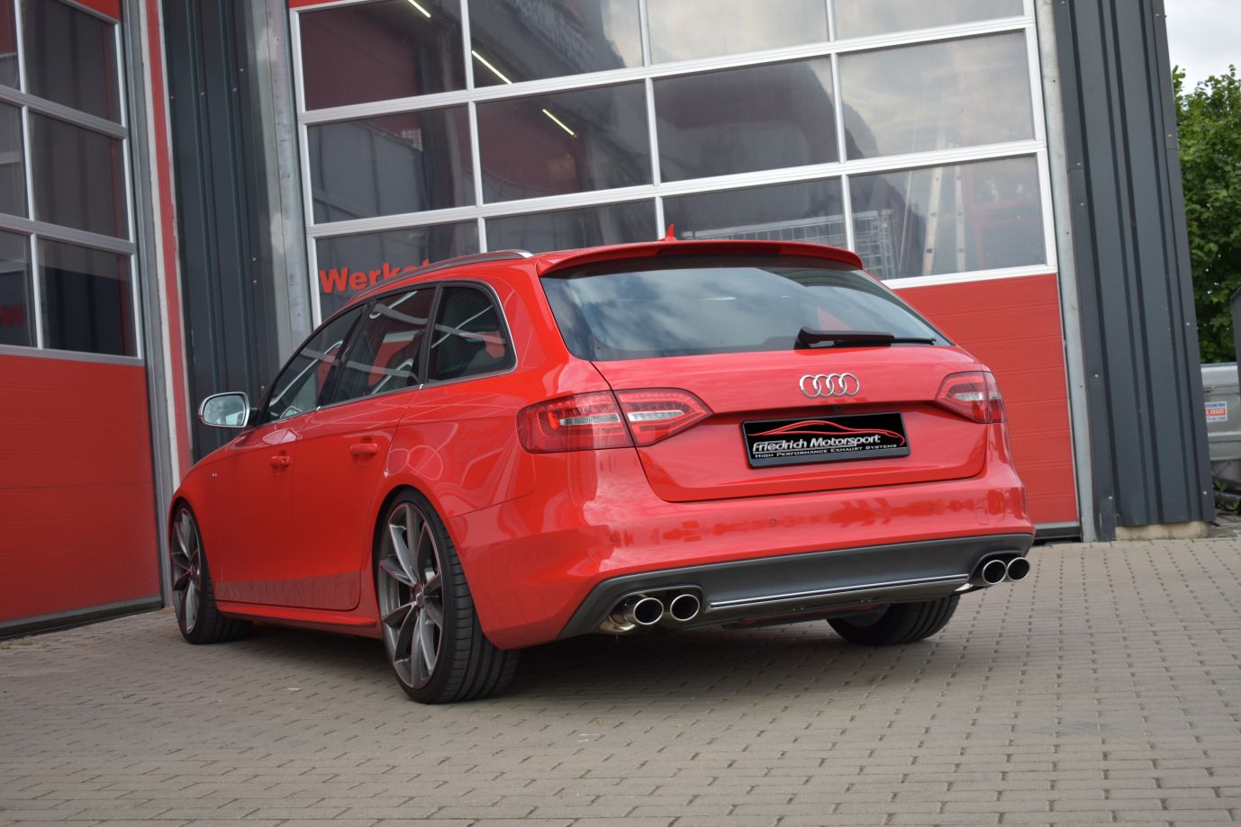 Friedrich Motorsport 76mm Duplex-Anlage Edelstahl
