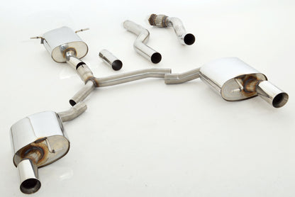 Friedrich Motorsport 76mm Duplex-Anlage Edelstahl