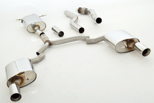 Friedrich Motorsport 76mm Duplex-Anlage Edelstahl