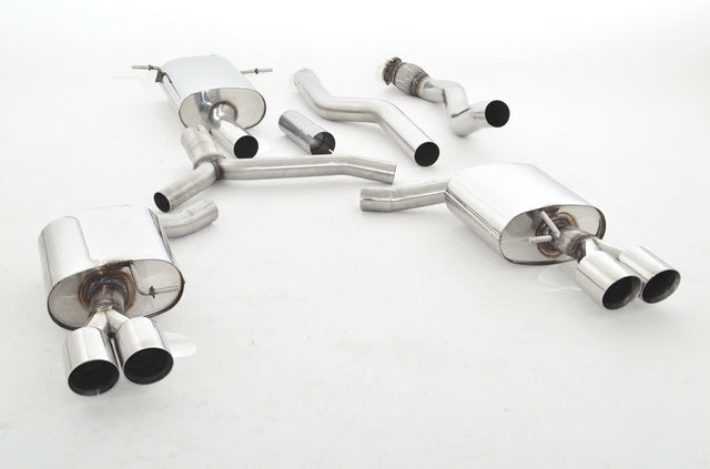 Friedrich Motorsport 76mm Duplex-Anlage Audi A5 B8 Sportback Frontantrieb und Quattro