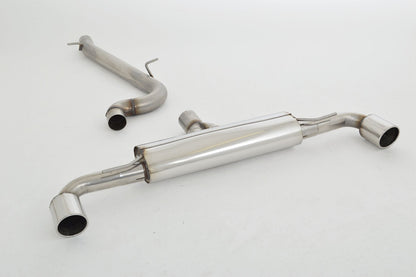 Friedrich Motorsport 76mm Duplex-Anlage Audi TT 8J Quattro