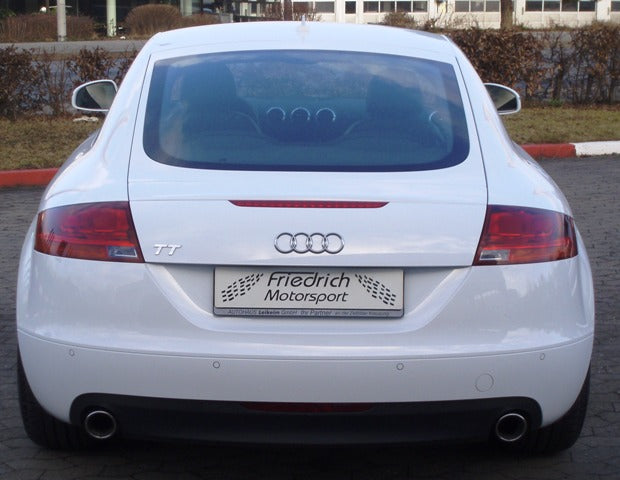 Friedrich Motorsport 76mm Duplex-Anlage Audi TT 8J Quattro