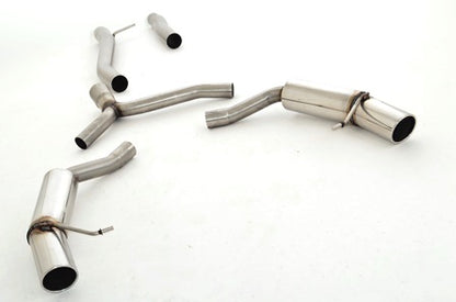 Friedrich Motorsport 76mm Duplex-Anlage Edelstahl