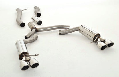 Friedrich Motorsport 76mm Duplex-Anlage Edelstahl
