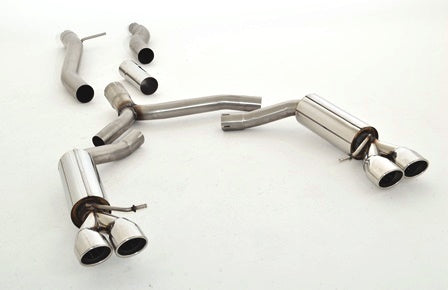 Friedrich Motorsport 76mm Duplex-Anlage Edelstahl