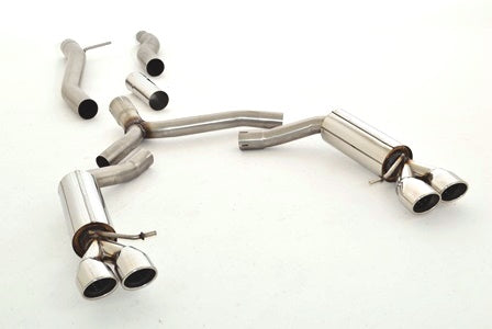Friedrich Motorsport 76mm Duplex-Anlage Edelstahl