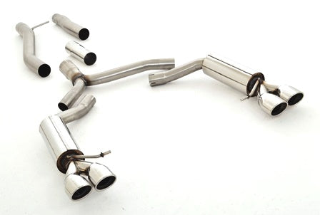 Friedrich Motorsport 76mm Duplex-Anlage Edelstahl