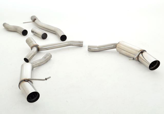 Friedrich Motorsport 76mm Duplex-Anlage Audi A5 B8 Sportback Frontantrieb und Quattro