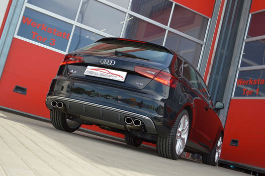 Friedrich Motorsport 76mm Duplex-Anlage Audi A3 8V 3-Türer Frontantrieb