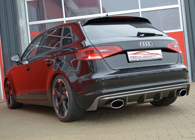 Friedrich Motorsport Gr.A Duplexanlage Edelstahl