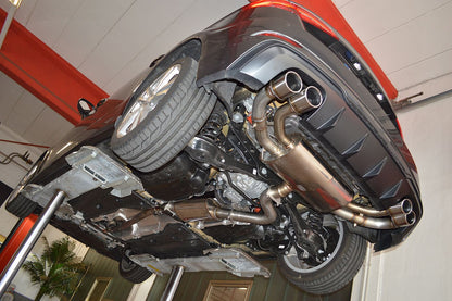 Friedrich Motorsport 76mm Duplex-Anlage mit originaler Klappensteuerung Audi S3 8V Sportback Quattro