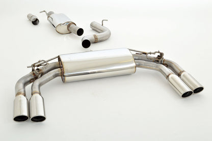 Friedrich Motorsport 76mm Duplex-Anlage mit originaler Klappensteuerung Audi S3 8V Limousine Quattro