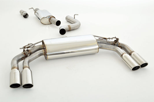 Friedrich Motorsport 76mm Duplex-Anlage mit originaler Klappensteuerung Audi S3 8V Limousine Quattro