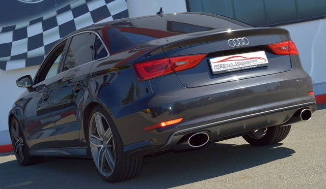 Friedrich Motorsport 76mm Duplex-Anlage Audi A3 8V Limousine Quattro