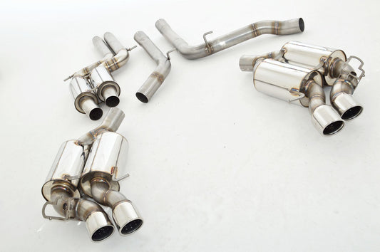 Friedrich Motorsport 2x76mm Duplex-Anlage Edelstahl