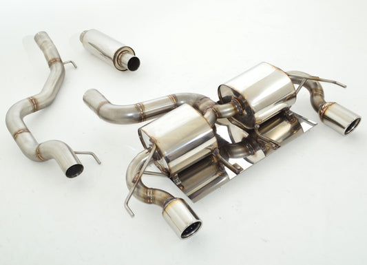 Friedrich Motorsport 76mm Duplex-Anlage Edelstahl