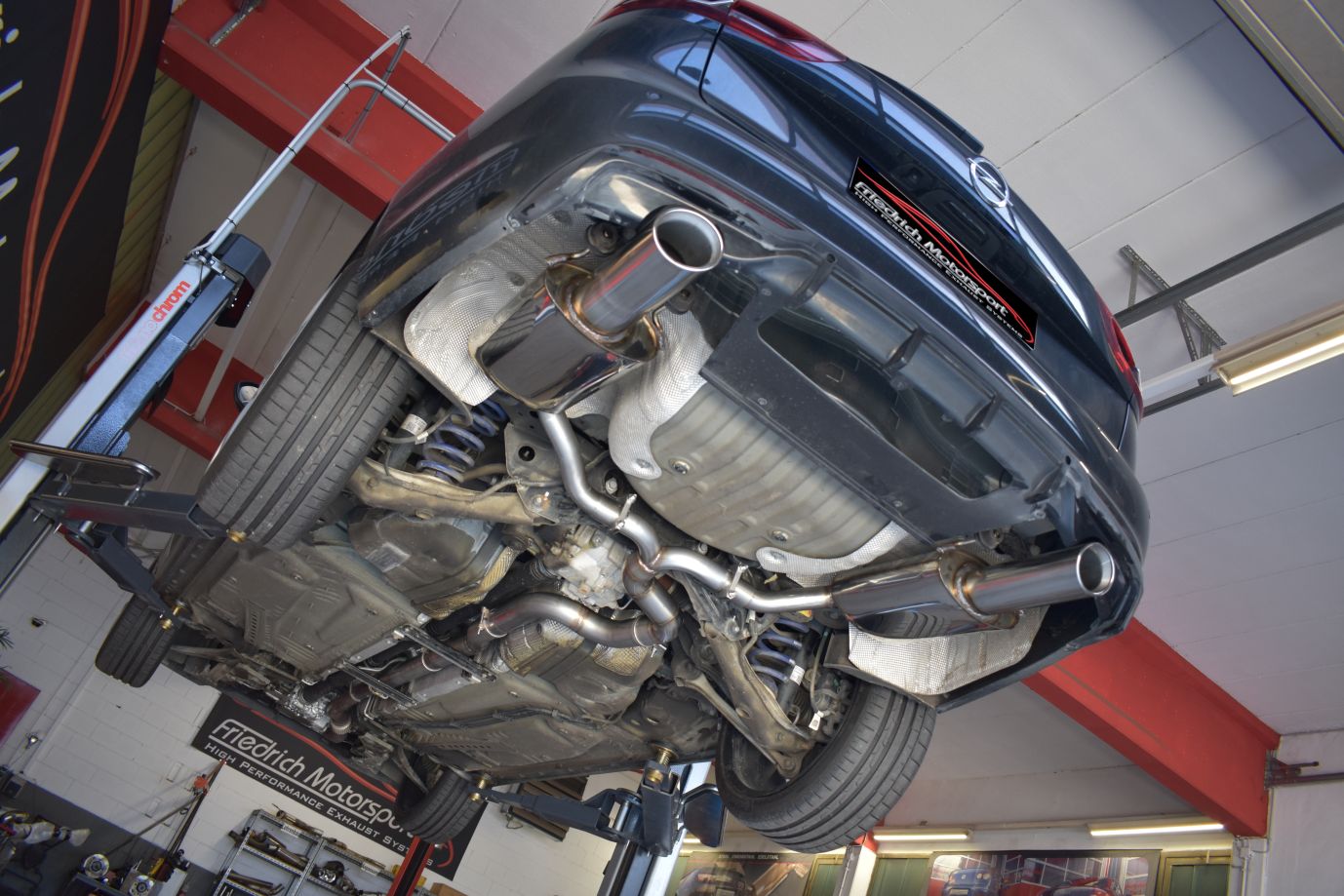 Friedrich Motorsport 76mm Duplex-Anlage Opel Insignia Sports Tourer Allrad