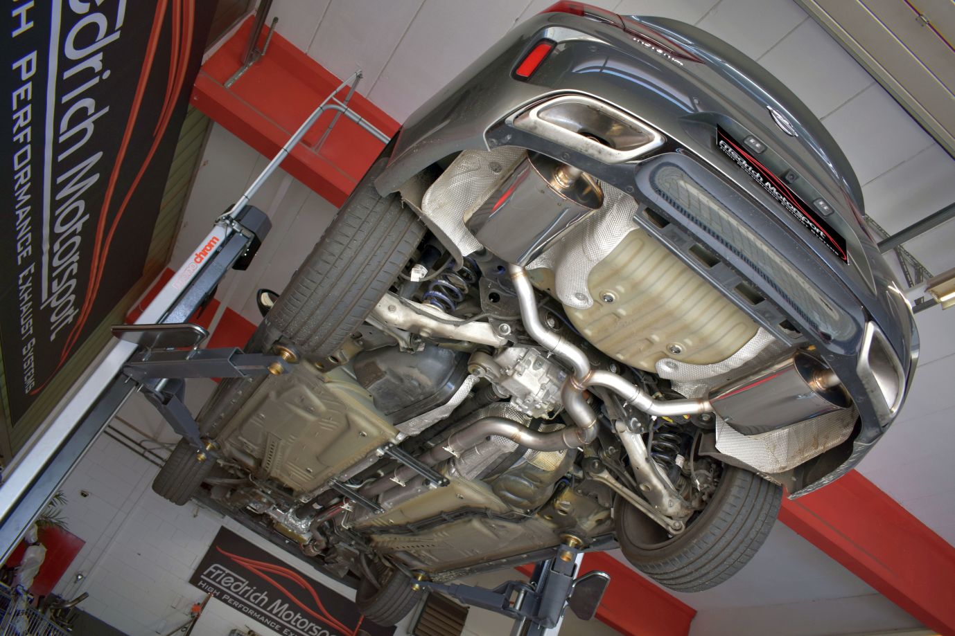 Friedrich Motorsport 76mm Duplex-Anlage Opel Insignia Sports Tourer Allrad
