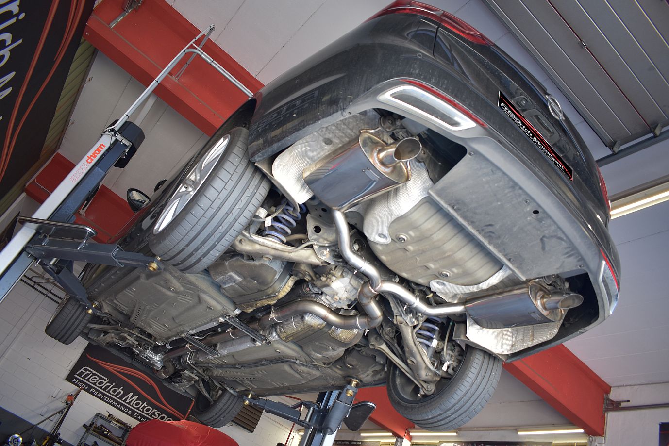 Friedrich Motorsport 76mm Duplex-Anlage Opel Insignia Sports Tourer Allrad