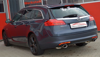 Friedrich Motorsport 76mm Duplex-Anlage Opel Insignia Sports Tourer Allrad