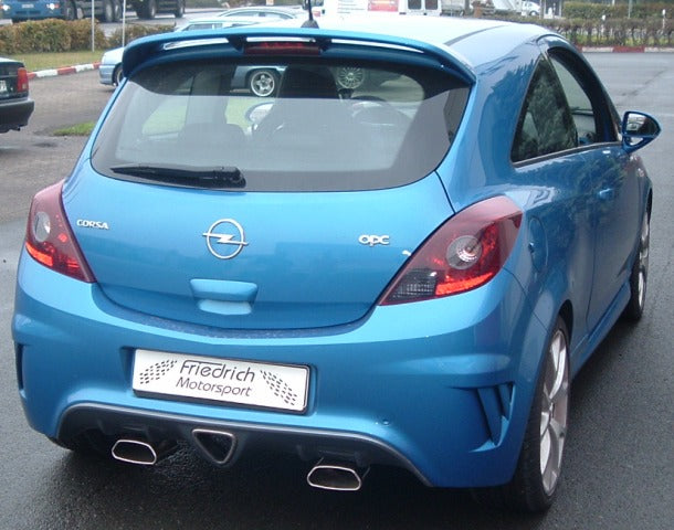 Friedrich Motorsport Gr.A Duplexanlage Opel Corsa D OPC