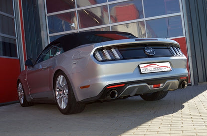 Friedrich Motorsport 76mm Duplex-Anlage mit Klappensteuerung Ford Mustang Cabrio
