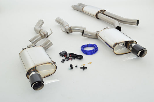 Friedrich Motorsport 76mm Duplex-Anlage mit Klappensteuerung Ford Mustang Coupe
