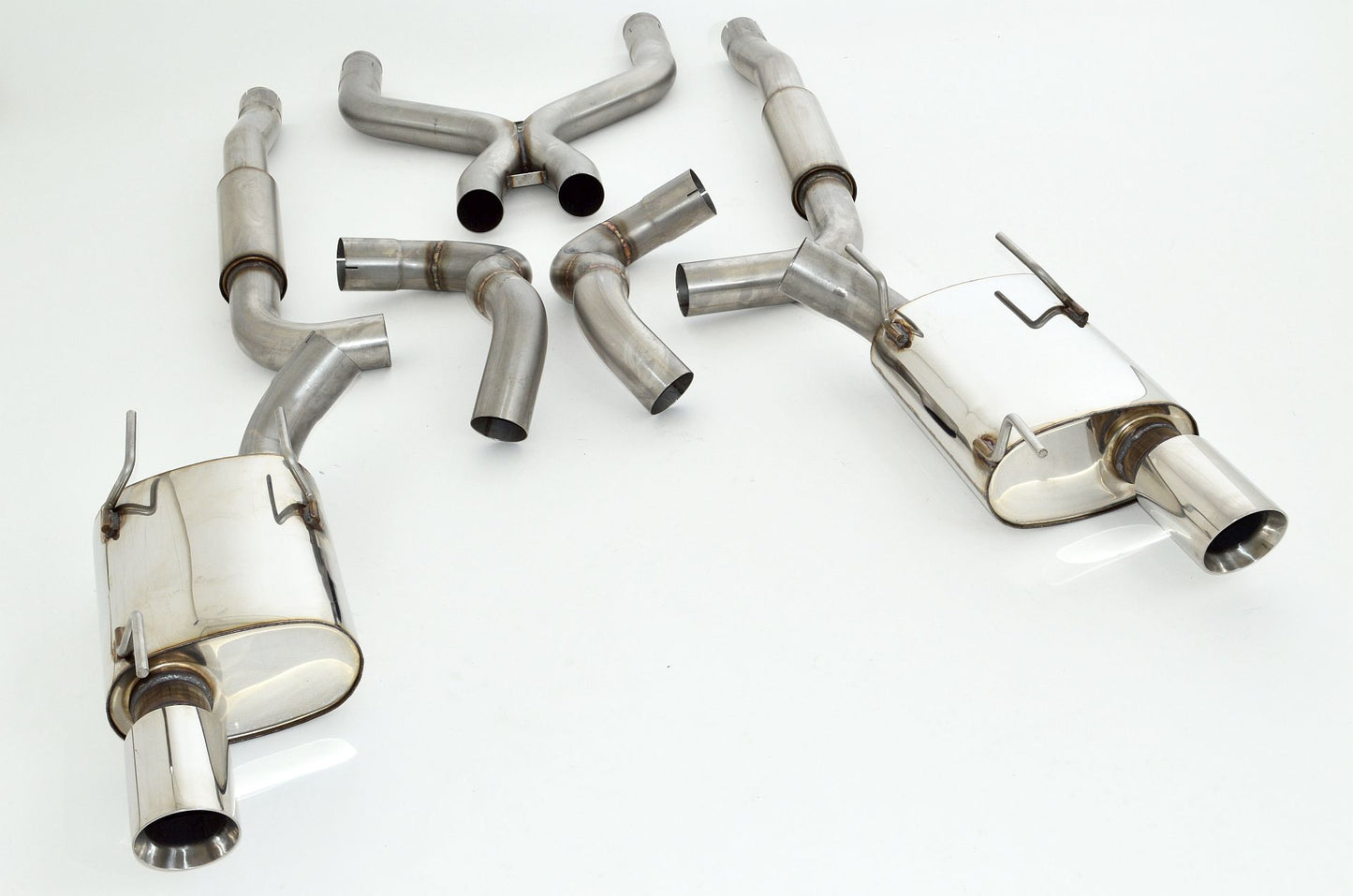 Friedrich Motorsport 76mm Duplex-Anlage Ford Mustang 5 Facelift (S197)