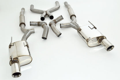 Friedrich Motorsport 76mm Duplex-Anlage Ford Mustang 5 Facelift (S197)