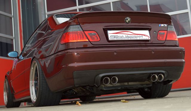Friedrich Motorsport 3 Zoll (76mm) Duplexanlage BMW E46 M3/CSL