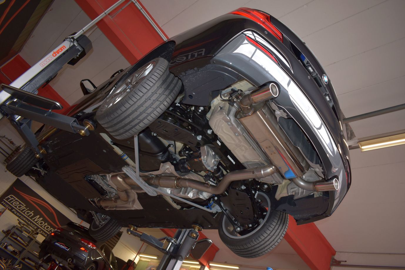 Friedrich Motorsport 76mm Duplex-Anlage BMW 2er F22/F23